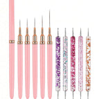 Multicolor / Pink Set - 10pcs