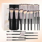 Black / 30 Makeup Brushes + Storage Tube