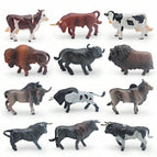 Grey / 6pcs Mini Cattle 1