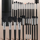 Black / 26 Makeup Brushes + Storage Tube