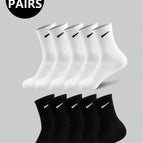 Multicolor / 10 paires de blanc