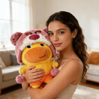 Pink Bear Lulu Pouts / one-size