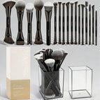 Black_1 / 18pcs (17 Makeup Brushes + 1 Storage Box)