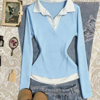Azure blue / S