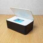 White lid black box