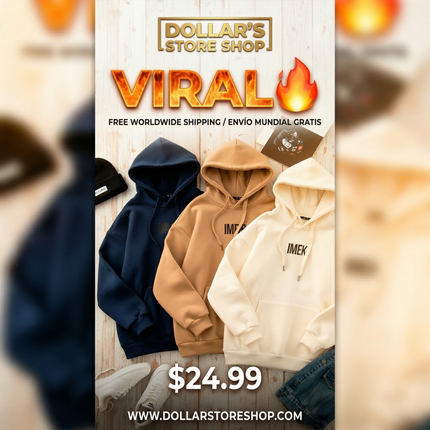 !!!viral!!! Retro Hong Kong Style Fleece Lined Thickened Hoodie Loose Fit Autumn Winter / Chandail à Capuchon Rétro Style Hong Kong Doublé Polaire