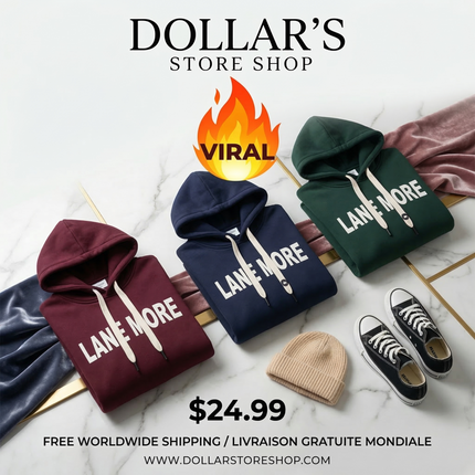 !!!viral!!! Heavyweight Fleece Hoodie Autumn Winter American Trendy Brand Men's Long Sleeve / Chandail à Capuchon Polaire Lourd Automne Hiver