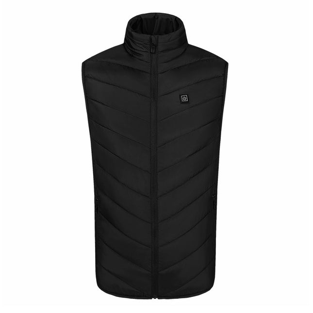 New (single control area 9, double control area 9) intelligent constant temperature carbon braze heating vest S-6XL