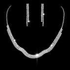 682 necklace + earrings