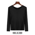 Round neck black / XXL (70.00 kg-80.00 kg