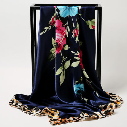 New Style Yiwu Silk Korean Style Thin Scarf Women's All-match Long Scarf Shawl Summer Spring Autumn Winter Mother Scarf