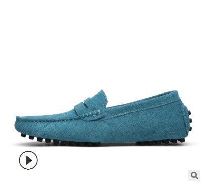 Factory direct 2017 spring new men's Bean shoes driving shoes wholesale multi-color men's shoes a generation of hair