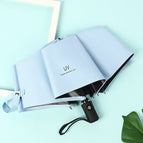 UV full automatic-light blue / Vinyl umbrella