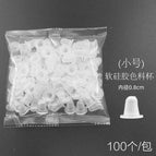 Soft color cup-small size (100/bag)