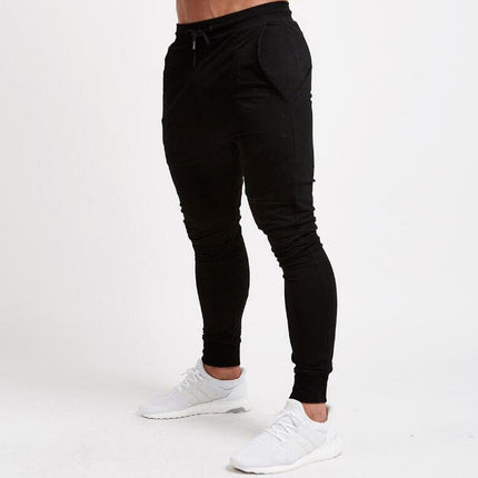 New Cross-Border Men's Outdoor Sports Casual Slim-Fit Gym Pants Men's Long Pants with Tapered Cuffs