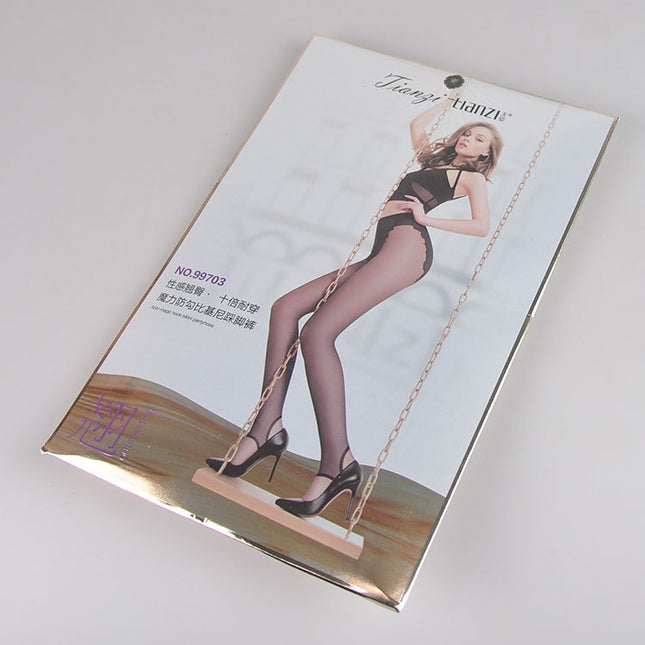 Tianzi wholesale magic anti-hook bikini step-on pants socks 99703 durable stockings