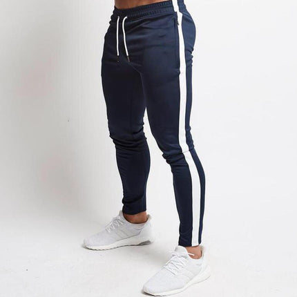 New Cross-Border Men's Outdoor Sports Casual Slim-Fit Gym Pants Men's Long Pants with Tapered Cuffs
