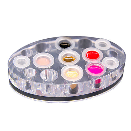 tattoo silicone color cup holder tattoo transparent acrylic color rack color palette cup base supplies tools