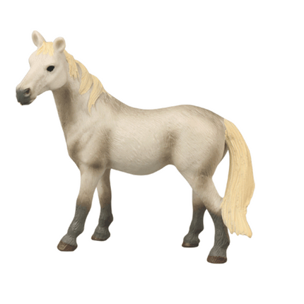 Cross-border Solid Simulation Horse Model Toy Quart Horse White Horse Pony Scene Accessories Children's Toys Early Education