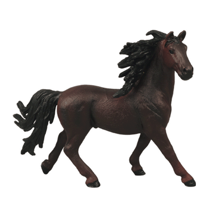 Cross-border Solid Simulation Horse Model Toy Quart Horse White Horse Pony Scene Accessories Children's Toys Early Education