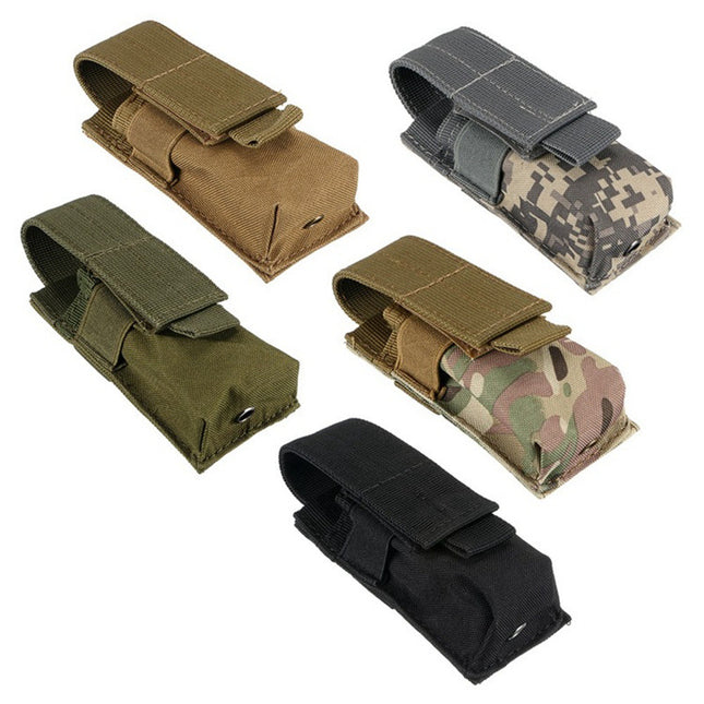 Outdoor Flashlight Bag M5 Flashlight Bag Small Single Edc Tool Bag Molle Accessory Bag Sports Waist Bag