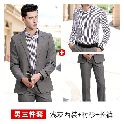 Gray Suit Car 4S Shop Workwear Sales Department Administrative Work Uniform Unisex Professional Suit Set