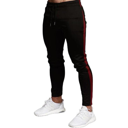 New Cross-Border Men's Outdoor Sports Casual Slim-Fit Gym Pants Men's Long Pants with Tapered Cuffs