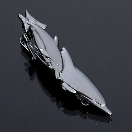Fashion Personality Tableware Glasses Special Shape Men's Suit Tie Clip Creative Gift Fashion Features Tie Clip