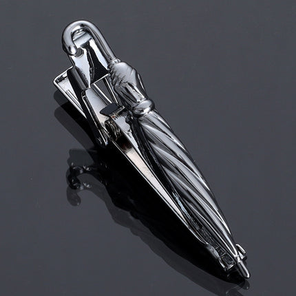 Fashion Personality Tableware Glasses Special Shape Men's Suit Tie Clip Creative Gift Fashion Features Tie Clip