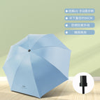 UV conventional manual-light blue / Vinyl umbrella
