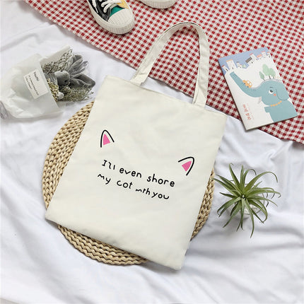 2022 Fashion Shoulder Bag Casual Oxford Cloth Printed Vegetable Bag Simple Portable Mommy Handbag
