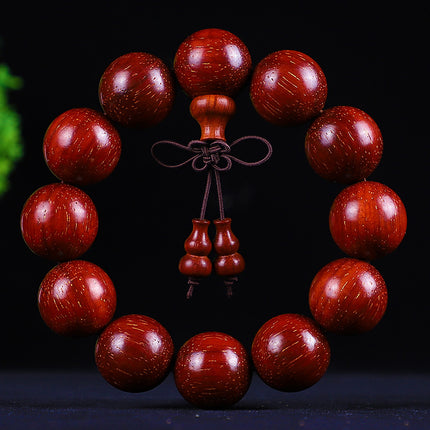 Brazil red sandalwood bracelet 2.0 safflower pear bracelet men's and women's lovers jewelry wooden play mahogany beads manufacturers