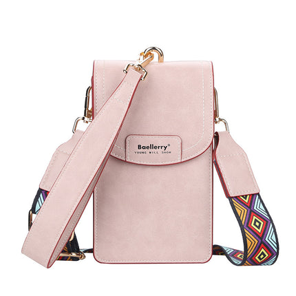 Baellerry New Crossbody Bag for Women K-Style Casual Versatile Large Capacity High-End Crossbody Mobile Phone Bag for Women