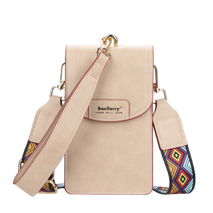 Baellerry New Crossbody Bag for Women K-Style Casual Versatile Large Capacity High-End Crossbody Mobile Phone Bag for Women