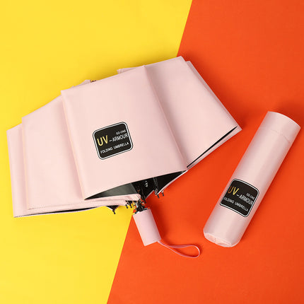 Automatic Umbrella Large Wholesale Sun Protection UV Protection Sun Umbrella Women's Folding Sunny and Rainy Umbrella Customized Advertising