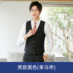 Men's black vest / S