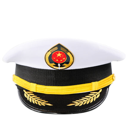 Factory wholesale seamen cap jazz cap captain cap crew cap air china big cap security aviation big cap