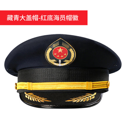 Factory wholesale seamen cap jazz cap captain cap crew cap air china big cap security aviation big cap