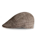 Small brown check / One size fits all, suitable for head circumference 56-58cm