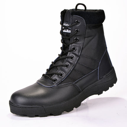 Cross-border source outdoor desert boots high-top tactical boots military fan training boots men's military training shoes combat boots