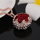 Red Rose sweater chain