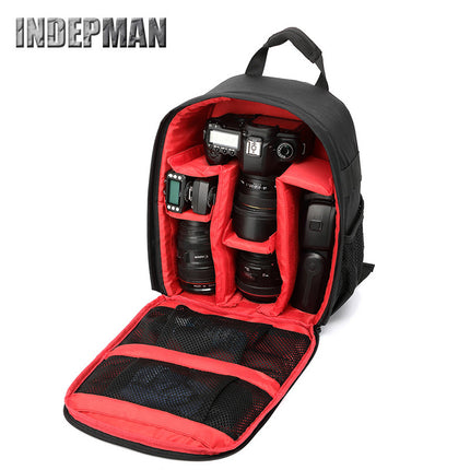 Upgraded DSLR Camera Bag Photography Bag Outdoor Leisure Backpack Digital Camera Bag