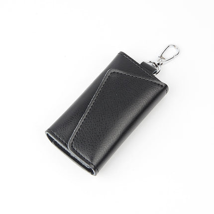 Door Key Bag Genuine Leather Waist Hanging Manufacturer Wholesale Spot Men's Multi-Functional Key Bag Volkswagen Special Card Bag