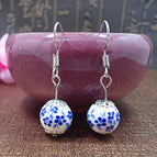 Floral blue-E447