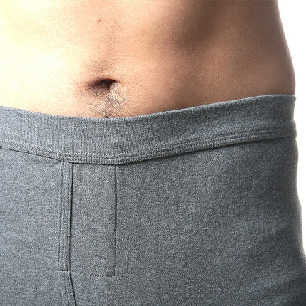 2026 Autumn/Winter Men's Thermal Cotton Pants, Thin Mid-High Waist Women's Leggings, Wholesale