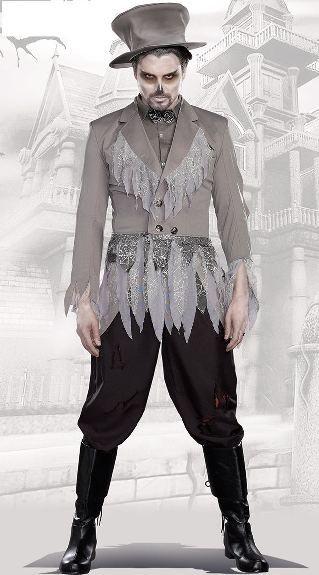 European and American Game Uniforms Halloween Party Role-Playing Devil Male Vampire Costumes Foreign Trade Export Wholesale