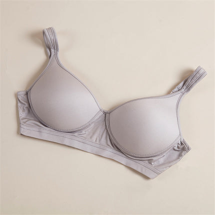 Silk Bra 100 Mulberry Silk Women's Bra Without Rims Thin Mold Cup Comfortable Intimates Multi-Color M-Xxl