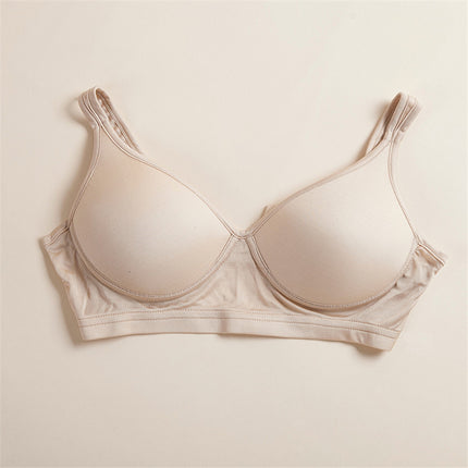 Silk Bra 100 Mulberry Silk Women's Bra Without Rims Thin Mold Cup Comfortable Intimates Multi-Color M-Xxl