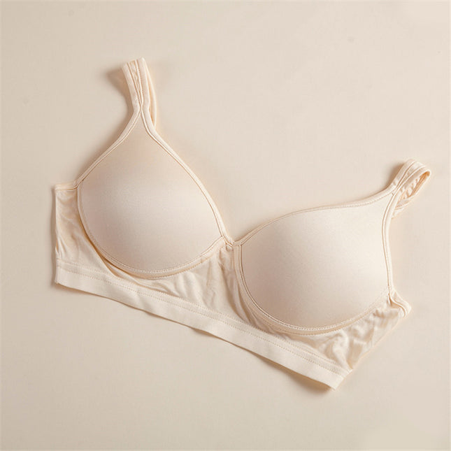 Silk Bra 100 Mulberry Silk Women's Bra Without Rims Thin Mold Cup Comfortable Intimates Multi-Color M-Xxl