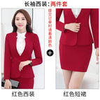 Red Suit Skirt / XXL